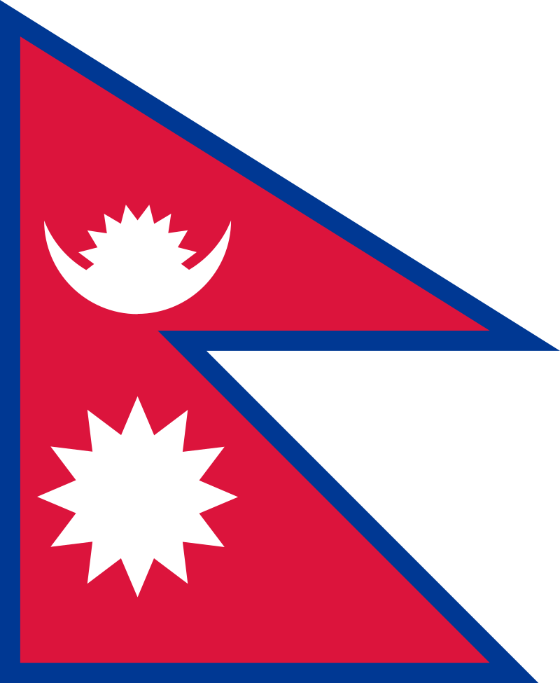 Pasfoto eisen Nepal vlag ASA FOTO Amsterdam