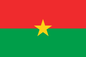 Pasfoto eisen Burkina Faso vlag ASA FOTO Amsterdam