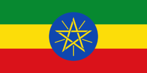 Pasfoto eisen Ethiopië vlag ASA FOTO Amsterdam
