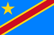 Pasfoto eisen Congo-Kinshasa vlag ASA FOTO Amsterdam