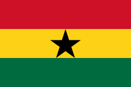Pasfoto eisen Ghana vlag ASA FOTO Amsterdam