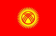 Pasfoto eisen Kirgizië vlag ASA FOTO Amsterdam