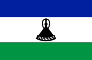 Pasfoto eisen Lesotho vlag ASA FOTO Amsterdam