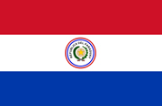Pasfoto eisen Paraguay vlag ASA FOTO Amsterdam
