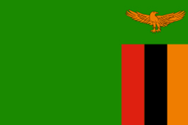 Pasfoto eisen Zambia vlag ASA FOTO Amsterdam